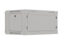 Lanberg Szafa instalacyjna rack wisząca 19" 4U 540x350 szara drzwi przeszklone (flat pack)