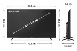 Sharp Telewizor LED 40 cali 40HA1405E