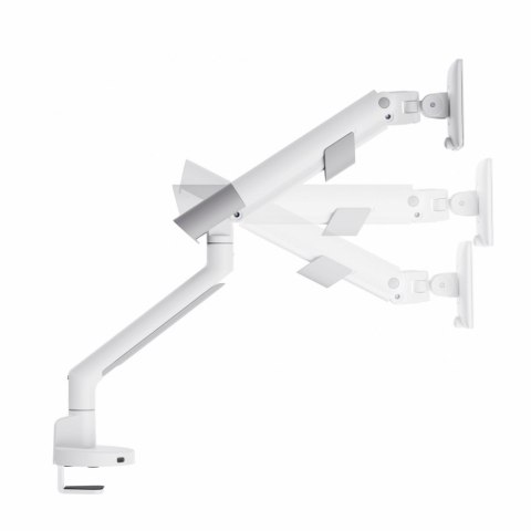 ART Uchwyt biurkowy gazowy do 1 monitora LED/LCD 17-35" L-29GD 2-11kg 2xUSB 3.0 Premium White