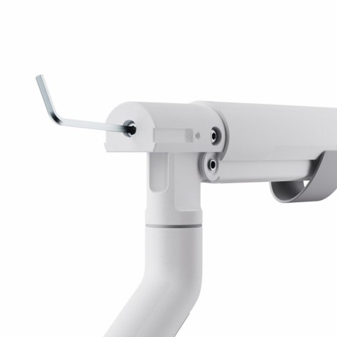 ART Uchwyt biurkowy gazowy do 1 monitora LED/LCD 17-35" L-29GD 2-11kg 2xUSB 3.0 Premium White