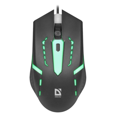 Defender Mysz gamingowa przewodowa FLASH MB-600L 4P