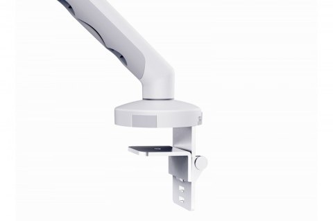 Digitus Ramię biurkowe pojedyncze z zaciskiem i sprężyną mechaniczną 1x LCD max. 35" 10kg, VESA: 75x75, 100x100, białe