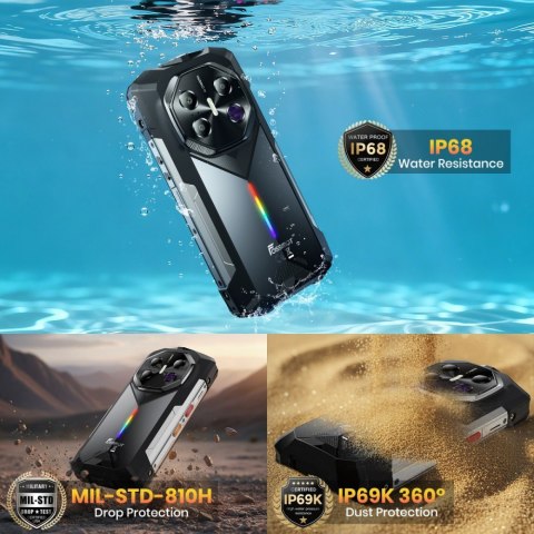 Fossibot Smartfon F113 gray CH