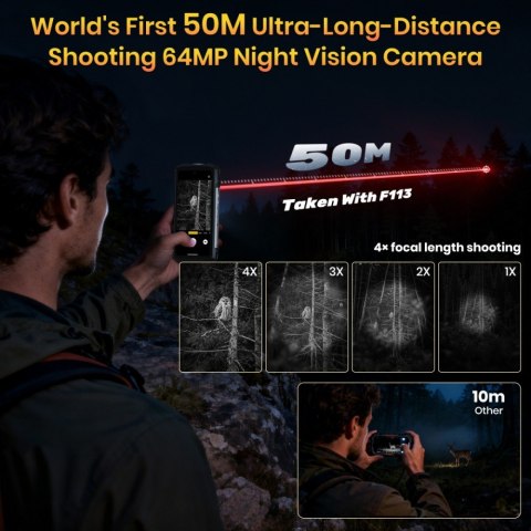 Fossibot Smartfon F113 gray CH