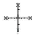 LogiLink Uchwyt na 3 monitory, 17-27 cale ,max 10kg na ramie