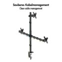 LogiLink Uchwyt na 3 monitory, 17-27 cale ,max 10kg na ramie