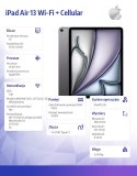 Apple IPad Air 13 cali Wi-Fi + Cellular 512GB Gwiezdna szarość