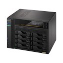 Asustor LOCKERSTOR 6 Gen3 (AS6806T) NAS Desktop AMD Ryzen V3C14 16 GB DDR5 ADM Czarny