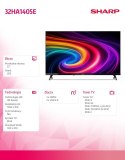 Sharp Telewizor LED 32 cale 32HA1405E