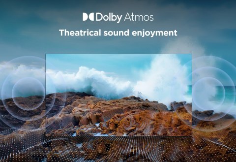 Telewizor TCL 50V6C DLED 50" 4K Ultra HD Google TV Dolby Atmos Metaliczny (OUTLET)