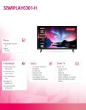 Allview Telewizor LED 32 cale 32WIPLAY6301-H