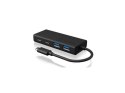 ICY BOX IB-HUB1426-CPD USB 3.2 Gen 1 (3.1 Gen 1) Type-C 5000 Mbit/s Czarny