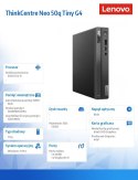 Lenovo Komputer ThinkCentre Neo 50q Tiny G4 12LN0025PB W11Pro i5-13420H/8GB/512GB/INT/3YRS OS