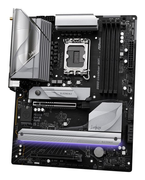 Asrock B860 LiveMixer WiFi Intel B860 LGA 1851 (Socket V1) ATX