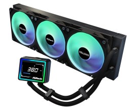 Asrock Challenger 360 Digital Procesor Zestaw do chłodzenia płynami 12 cm Czarny