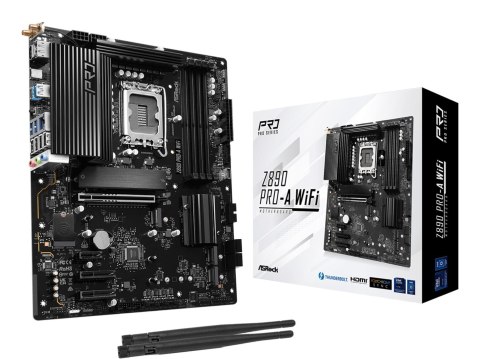 Asrock Z890 Pro-A WiFi Intel Z890 LGA 1851 (Socket V1) ATX