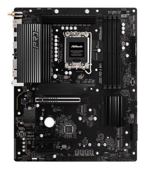 Asrock Z890 Pro-A WiFi Intel Z890 LGA 1851 (Socket V1) ATX