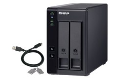 QNAP TR-002 | 2-zatokowa jednostka rozszerzająca dla QNAP/PC, złącze USB-C, Tower