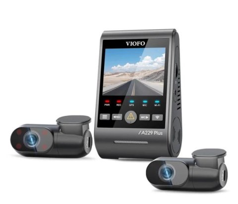 Wideorejestrator VIOFO A229 PLUS 3CH-G GPS