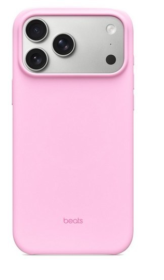 Etui Beats zgodne z MagSafe i panelem Sterowanie aparatem do iPhonea 17 Pro Max - opalowy różowy