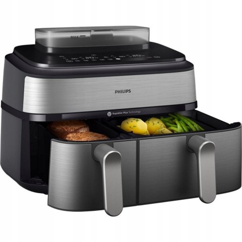 Frytkownica na gorące powietrze PHILIPS NA555/00 (2750W /Szary )