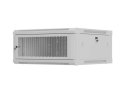 LANBERG SZAFA INSTALACYJNA RACK WISZĄCA 19" 4U 600X600 SZARA DRZWI PERFOROWANE (FLAT PACK)