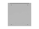 LANBERG SZAFA INSTALACYJNA RACK WISZĄCA 19" 4U 600X600 SZARA DRZWI PERFOROWANE (FLAT PACK)