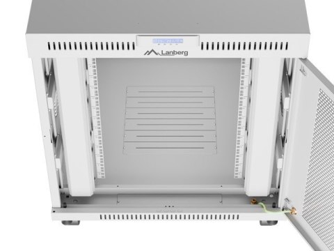 LANBERG SZAFA STOJĄCA RACK 19" 15U 800x1000 SZARA