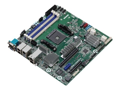 Asrock X570D4U-2L2T/BCM płyta główna AMD X570 Socket AM4 micro ATX