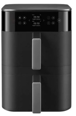 Frytownica beztłuszczowa XIAOMI Dual Zone Air Fryer 12 l Czarny 67492 (12l /2800W /Czarno-srebrny )