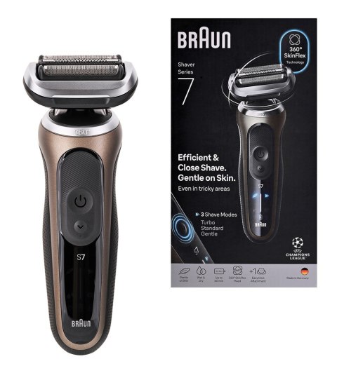 SHAVER 72-C1200S GOLD BRAUN