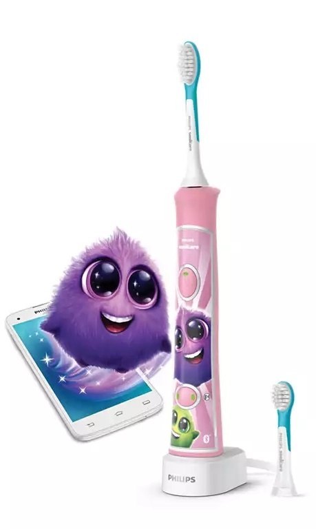 Szczoteczka soniczna PHILIPS HX6352/42 Biało-różowy