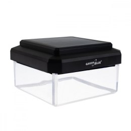 GreenBlue Lampa solarna LED na słupek GB128 WW 100x100 mm 3200K