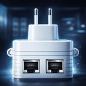 Qoltec Wzmacniacz sygnału WiFi | Repeater | Access Point | 300Mb/s | 6 anten | 2xRJ45