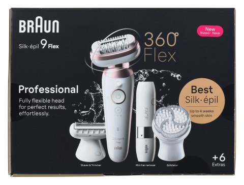 Braun Depilator elektryczny Silk-épil 9 Flex 9-360 3D