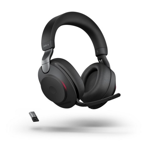 Słuchawki z mikrofonem JABRA Evolve2 85 Link380c UC Stereo Czarny Czarny