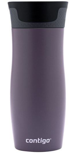 Kubek termiczny podwójne ścianki Contigo West Loop, Dark Plum 2.0 470 ml