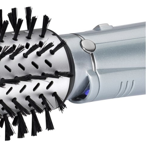 BaByliss Hydro-Fusion Hydro Fusion Air Styler Szczotka z gorącym powietrzem Ciepły Kolor Aqua, Czarny, Metaliczny 700 W 2,5 m