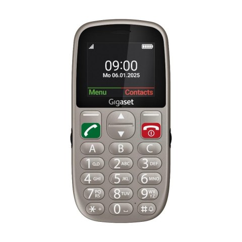 Gigaset GL395 5,59 cm (2.2") 90 g Szary Telefon dla seniora