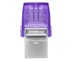 Pamięć USB Kingston Data Traveler MicroDuo 3C G3 256GB USB type A&C 3.2 Gen 1
