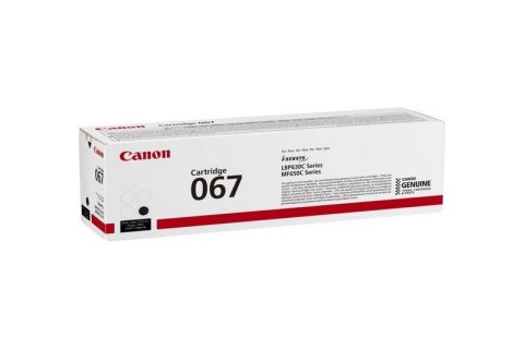 Canon 067 kaseta z tonerem 1 szt. Oryginalny Czarny