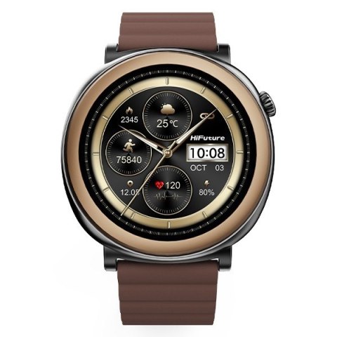 HiFuture Smartwatch Aurora Amoled rozmowy AI bršzowy