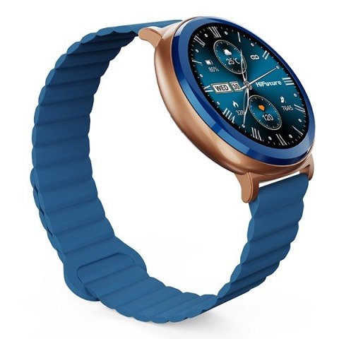 HiFuture Smartwatch Aurora Amoled rozmowy AI niebieski
