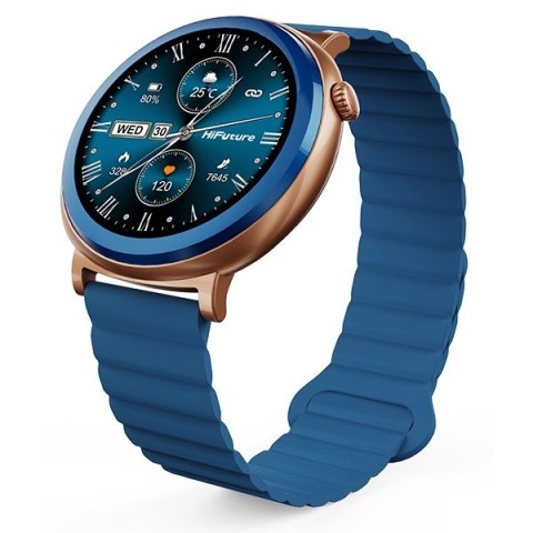 HiFuture Smartwatch Aurora Amoled rozmowy AI niebieski