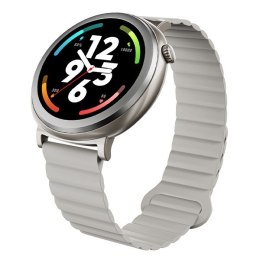 HiFuture Smartwatch Aurora Amoled rozmowy AI srebrny