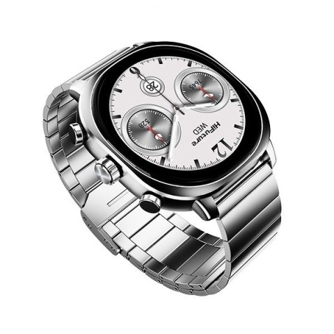 HiFuture Smartwatch FutureFit AIX srebrny