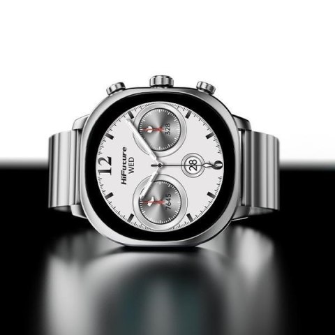 HiFuture Smartwatch FutureFit AIX srebrny