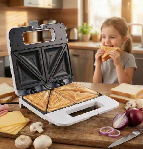 Opiekacz do kanapek Esperanza PARMIGIANO EKT010W (1000W; kolor biały)