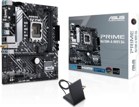 Płyta główna ASUS PRIME H610M-A WIFI D4 (Socket 1700 /micro ATX)