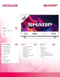 Sharp Telewizor LED 50 cali 50GK4445E
